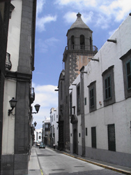 Stadtteil Vegueta in Las Palmas de Gran Canaria Ausgangspunkt in der Geschichte von Las Palmas